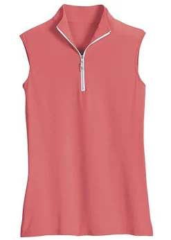 Best TAILORED SPORTSMAN THE ™ Ladies’ IceFil® Quarter-Zip Sleeveless Sun Shirt