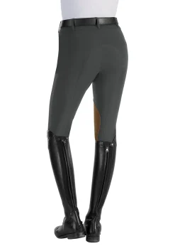 Discount TAILORED SPORTSMAN The ™ Techno Front-Zip Mid-Rise Clarino™ Knee Patch Graphite
