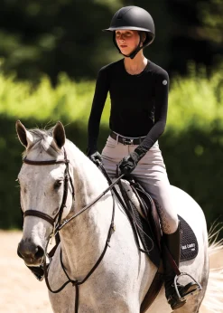 Hot TKEQ THE SHOP TKEQ Kassidy Seamless Long-Sleeve Shirt Classic Black