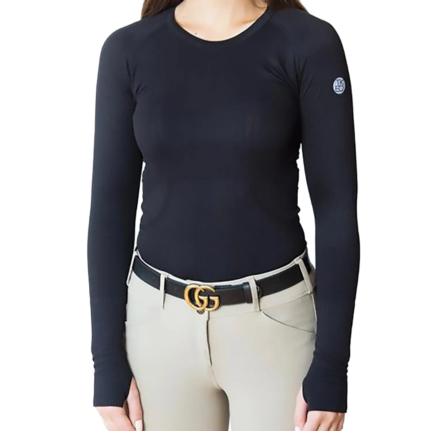 TKEQ THE SHOP TKEQ Ladies’ Kennedy Seamless Long Sleeve Top