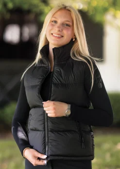 Clearance TKEQ THE SHOP TKEQ Puffy Vest Classic Black