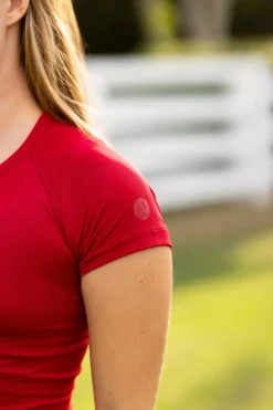 Online TKEQ THE SHOP TKEQ Ladies’ Kennedy Seamless Short Sleeve Top 2.0