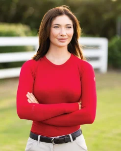 Online TKEQ THE SHOP TKEQ Ladies’ Kennedy Seamless Long-Sleeve Top 2.0