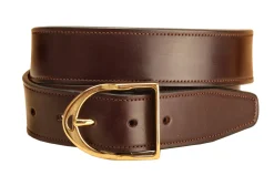 New TORY LEATHER 1 1/2" Belt with Stirrup Buckle