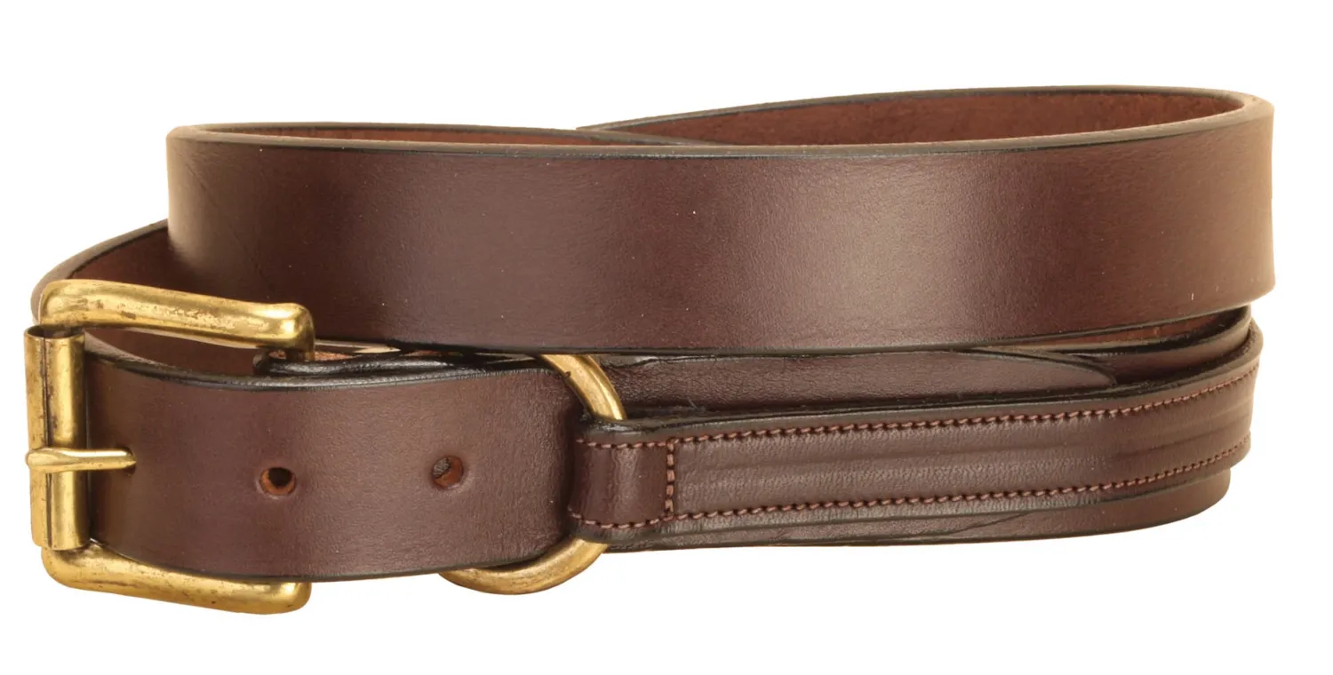 Best TORY LEATHER 1 1/4" Dee Keeper Belt with Strap