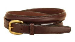 Outlet TORY LEATHER 3/4" Raised Leather Belt