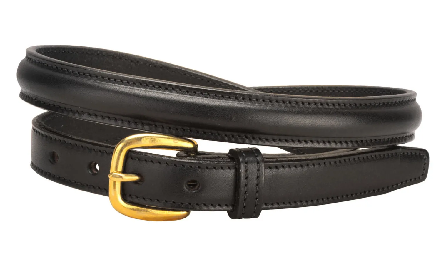 Outlet TORY LEATHER 3/4" Raised Leather Belt