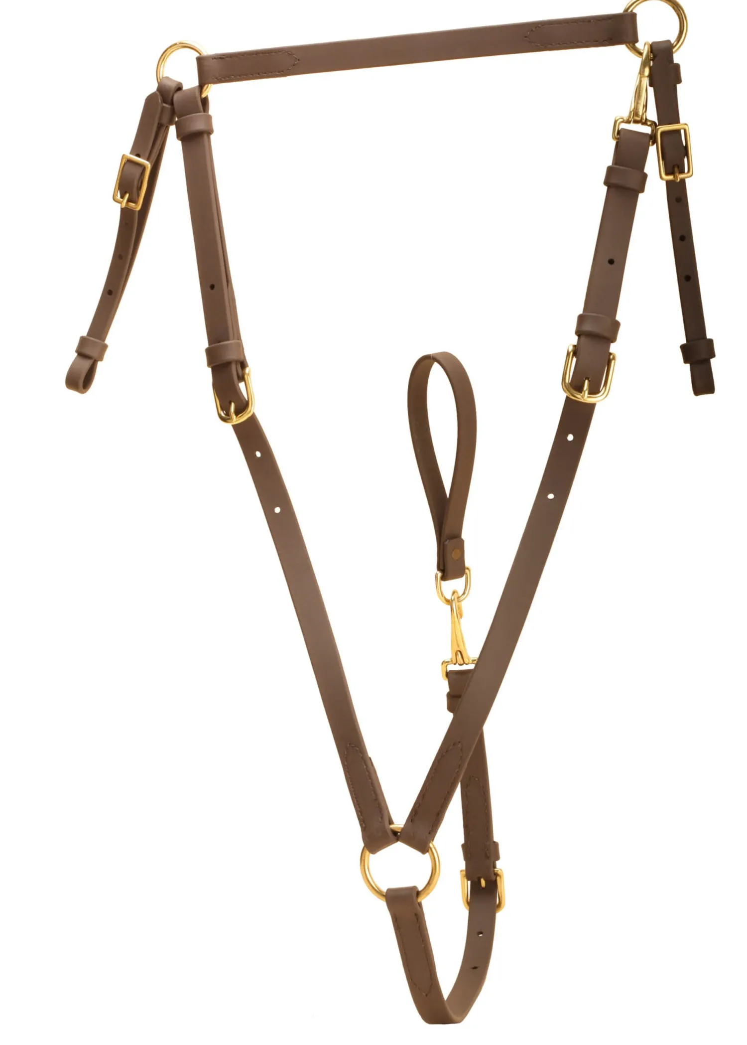 Online TORY LEATHER All-Weather Horse-Size Hunt Breastplate Brown