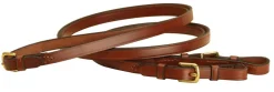 New TORY LEATHER Company 5/8" x 60" Flat Reins with Buckle Bit Ends