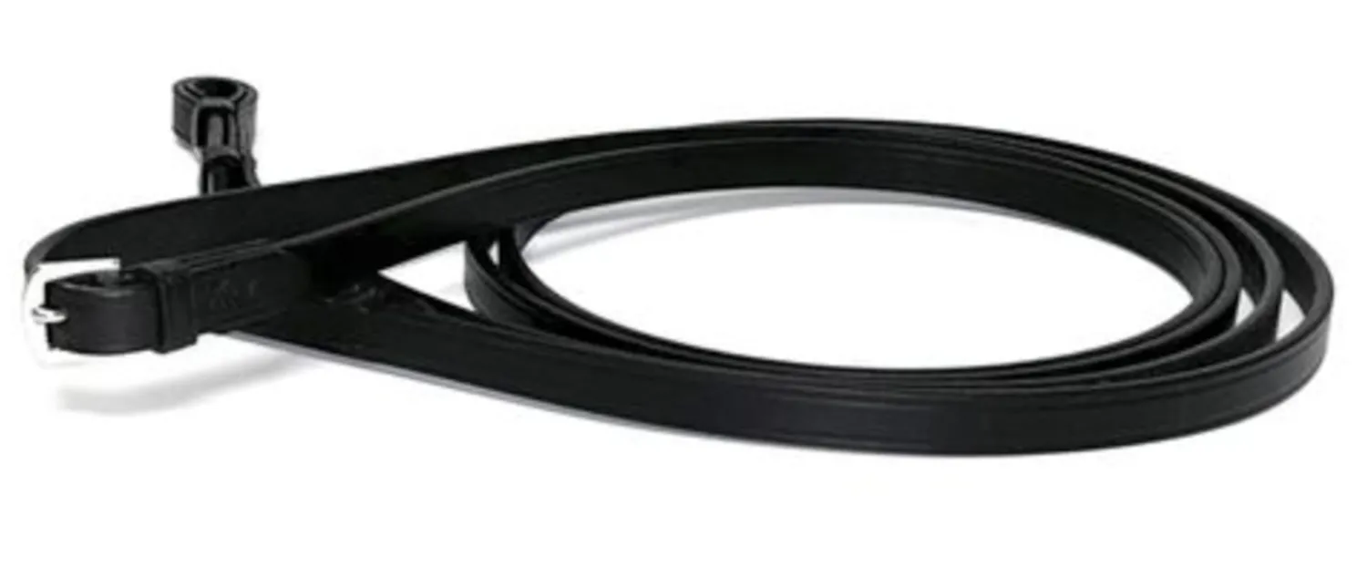 TORY LEATHER Company 5/8" x 60" Plain Reins with Hook Stud Bit Ends