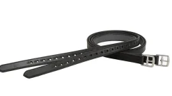 Online TORY LEATHER Company 1" x 60" Half-Hole Stirrup Leathers Black