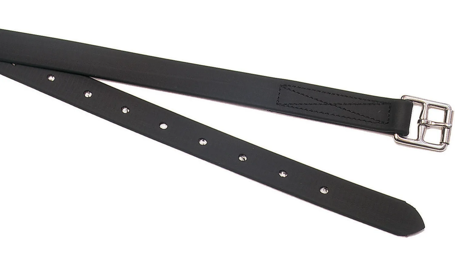 Online TORY LEATHER Company 1" x 60" Half-Hole Stirrup Leathers Black