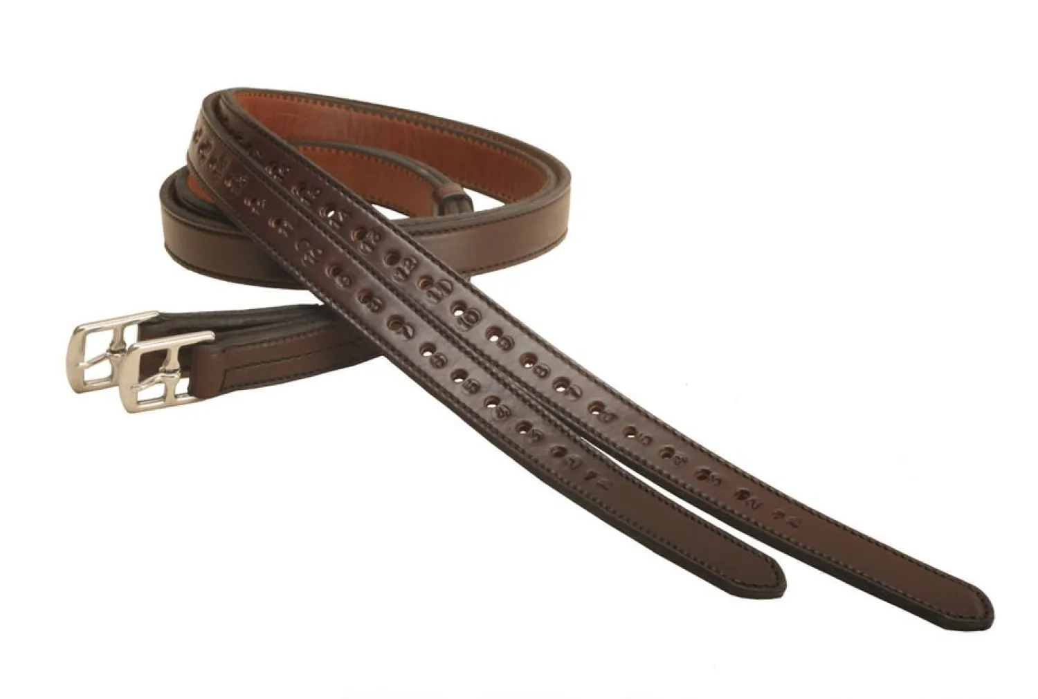 TORY LEATHER Company 1" x 54" Half-Hole Stirrup Leathers