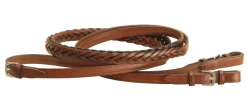 Online TORY LEATHER Company 5/8" x 60" Five-Plait Braided English Reins with Buckle Bit Ends