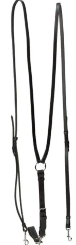 Best TORY LEATHER Company Deluxe Vienna Sliding Side Reins with Girth Loop