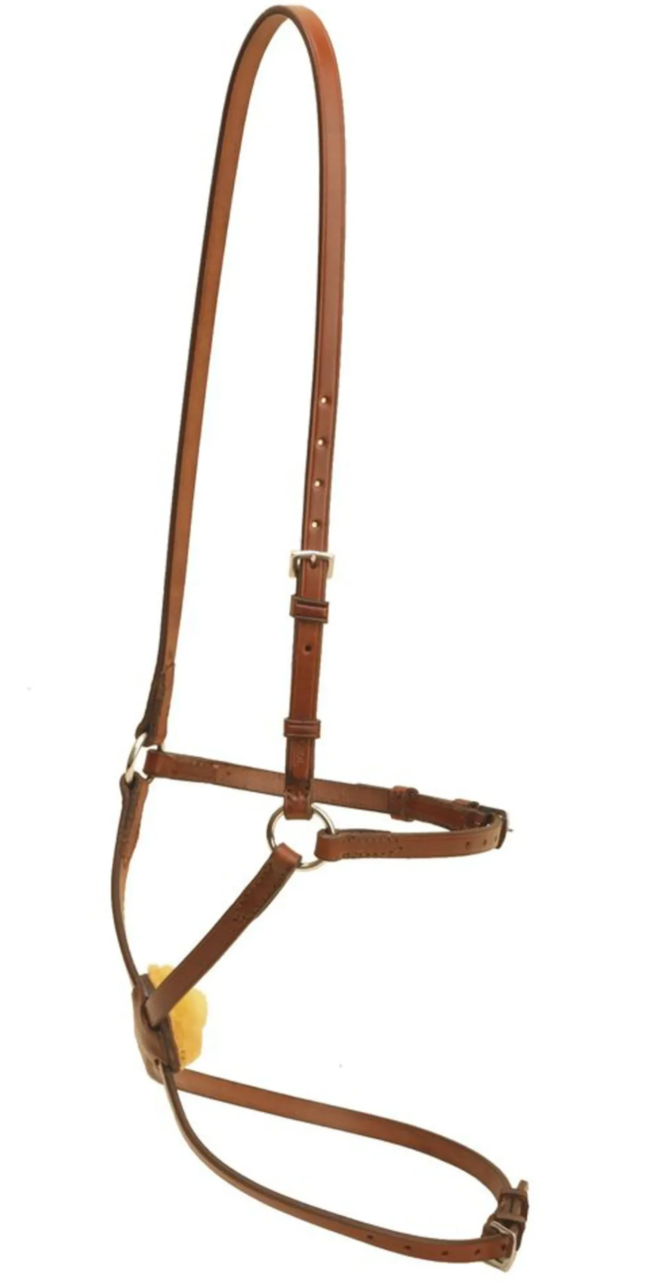 Clearance TORY LEATHER Company Figure-8 Noseband with Stainless Steel Rings