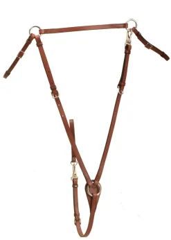 Online TORY LEATHER Company Flat Hunt Breastplate