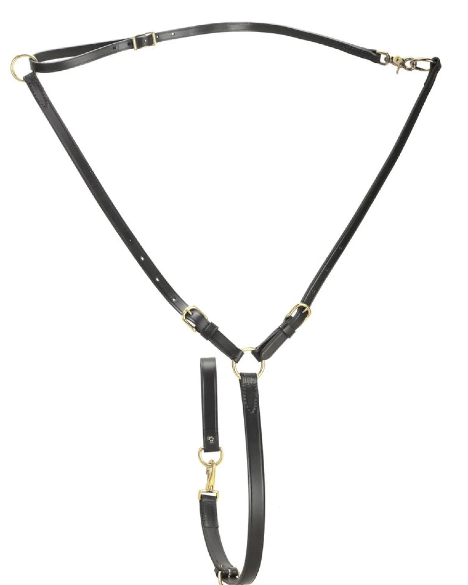 Discount TORY LEATHER Company Martingale with Solid Brass Hardware