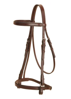 Outlet TORY LEATHER Company Padded English Bridle