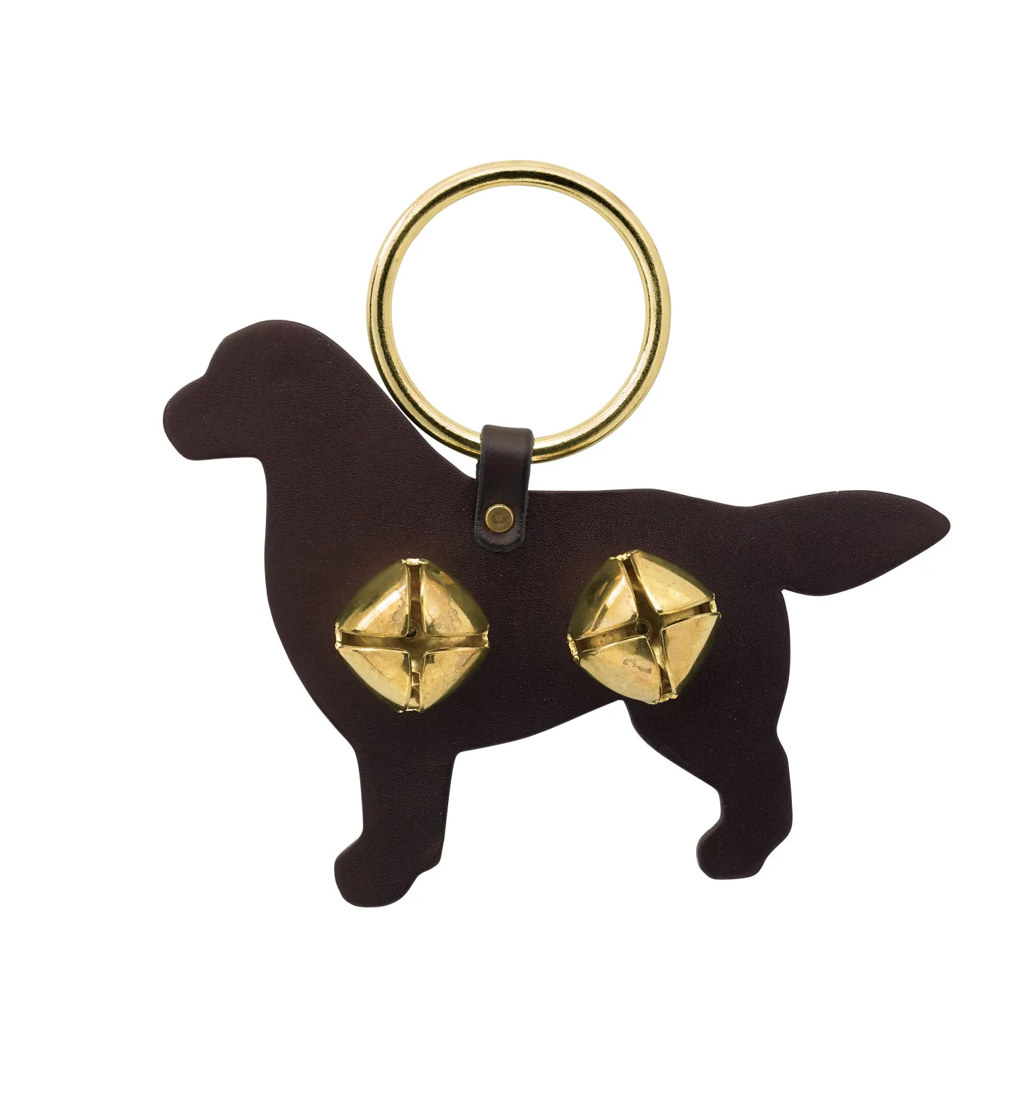 Sale TORY LEATHER Company Sleigh Bell Door Hanger