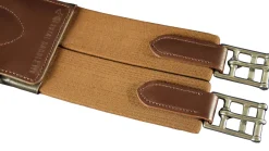 Best TOTAL SADDLE FIT Shoulder Relief Girth Brown