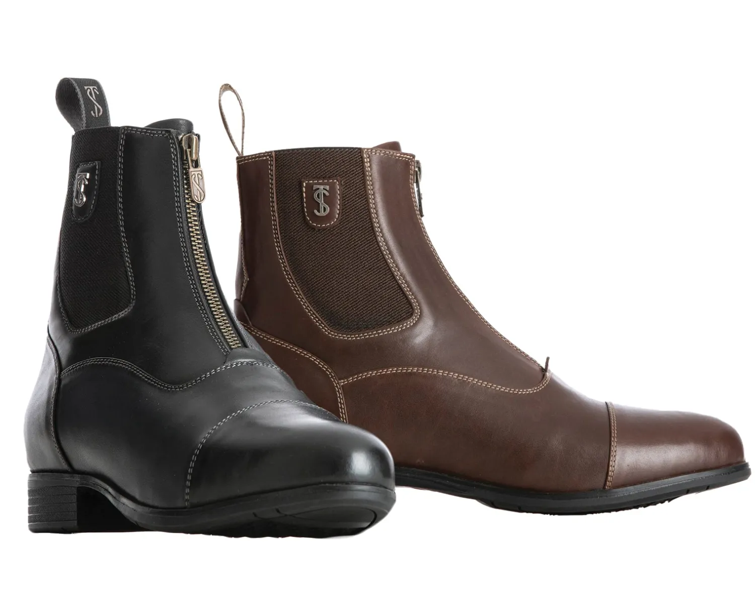 PASSIONATE HORSE LTD Tredstep™ Ladies’ Donatello Front-Zip Paddock Boots