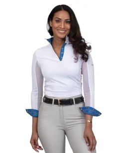 Sale QUANZHOU YOUAI TEXTI Tredstep™ Ladies’ Milan Long Sleeve Show Shirt