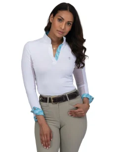 New QUANZHOU YOUAI TEXTI Tredstep™ Ladies’ Paris Long Sleeve Competition Shirt