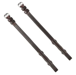 Outlet KINGS INTERNATIONAL TRU-Fit™ Build-A-Bridle™ Cheek Pieces Chocolate