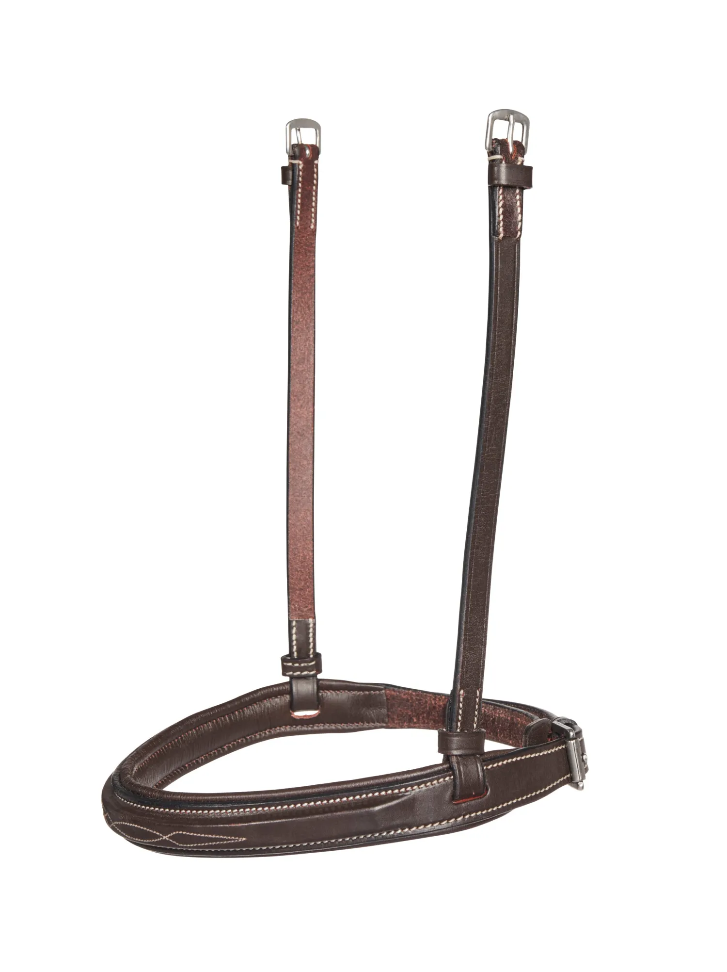 Hot KINGS INTERNATIONAL TRU-Fit™ Build-A-Bridle™ Fancy-Stitched Hunter Noseband Chocolate