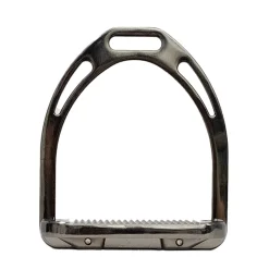 JPC EQUESTRIAN TuffRider® Aluminum Nickel Stirrups Black
