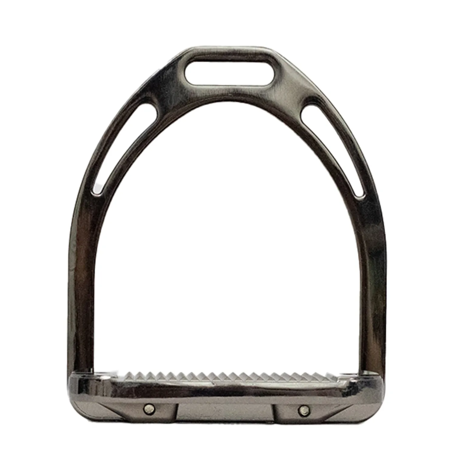 JPC EQUESTRIAN TuffRider® Aluminum Nickel Stirrups Black