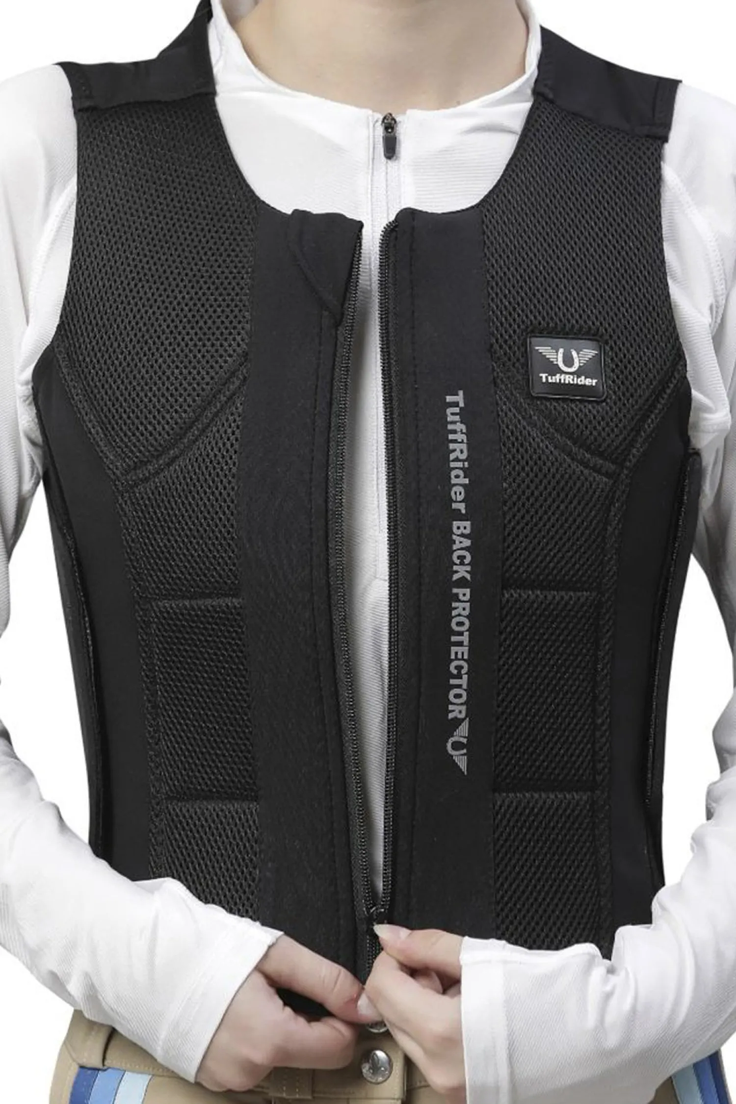 Hot JPC EQUESTRIAN TuffRider® Back Protector Black