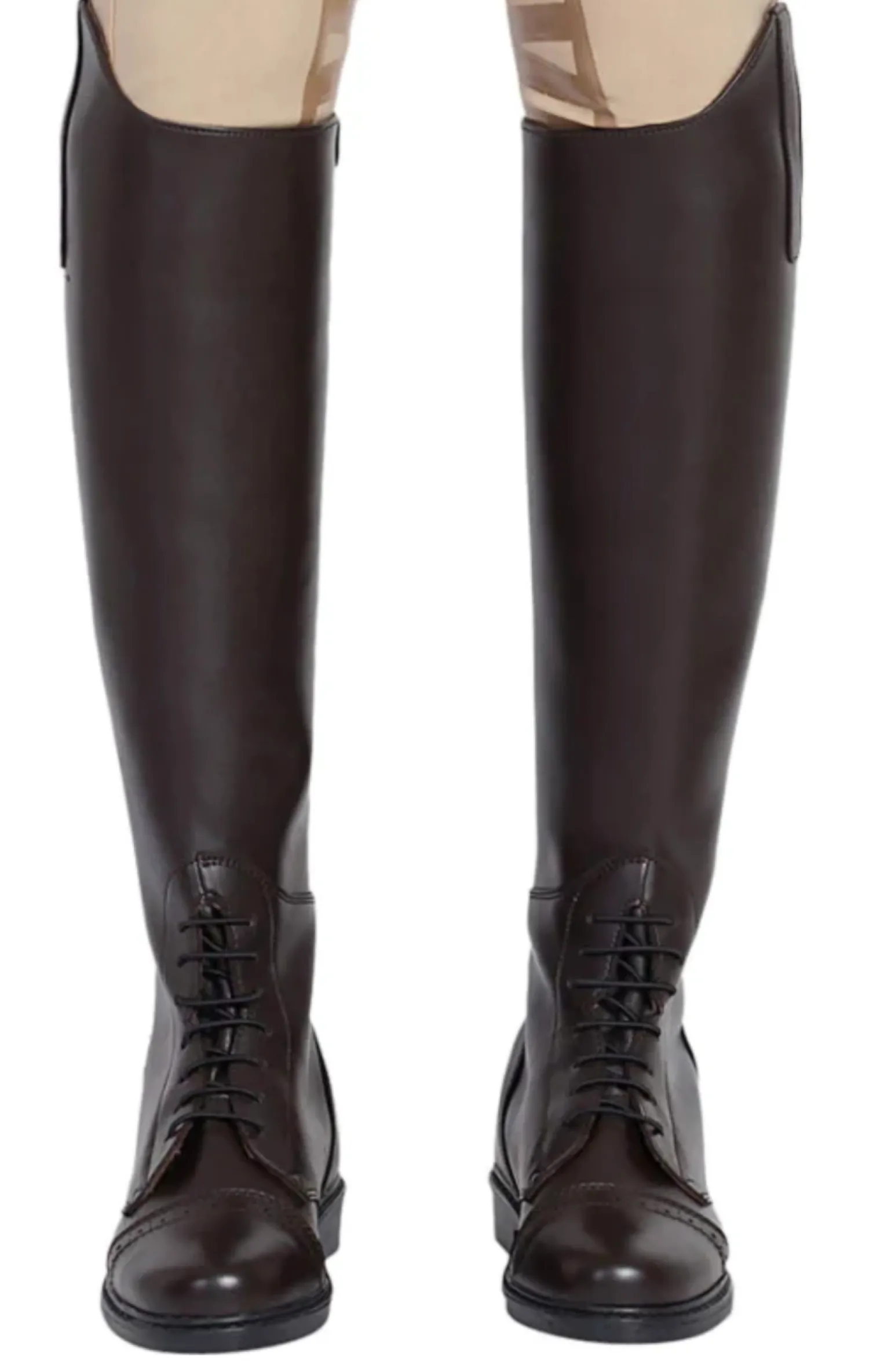 Hot JPC EQUESTRIAN TuffRider® Children’s Starter Back-Zip Synthetic Leather Field Boots in Mocha