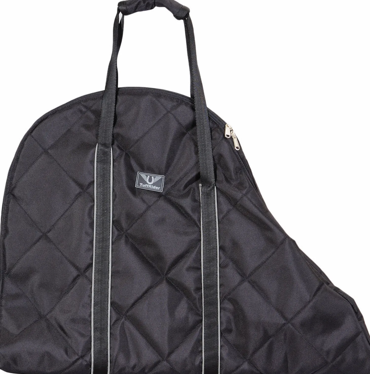 Clearance JPC EQUESTRIAN TuffRider® Classic Saddle Bag Black/Silver