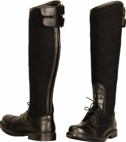 Discount JPC EQUESTRIAN TuffRider® Ladies' Alpine Quilted Field Boots in Synthetic Leather