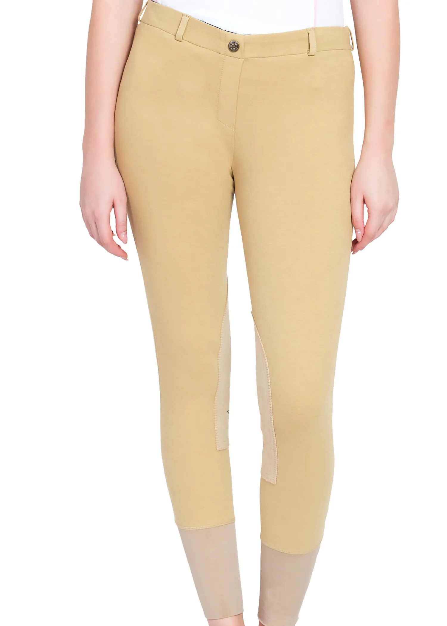 Hot JPC EQUESTRIAN TuffRider® Ladies' Pull-On Knee-Patch Breech