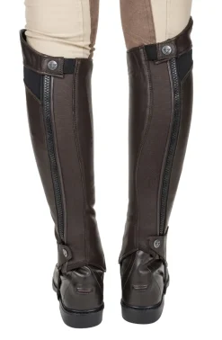 Outlet JPC EQUESTRIAN TuffRider® Ladies’ Derby Leather Half Chaps