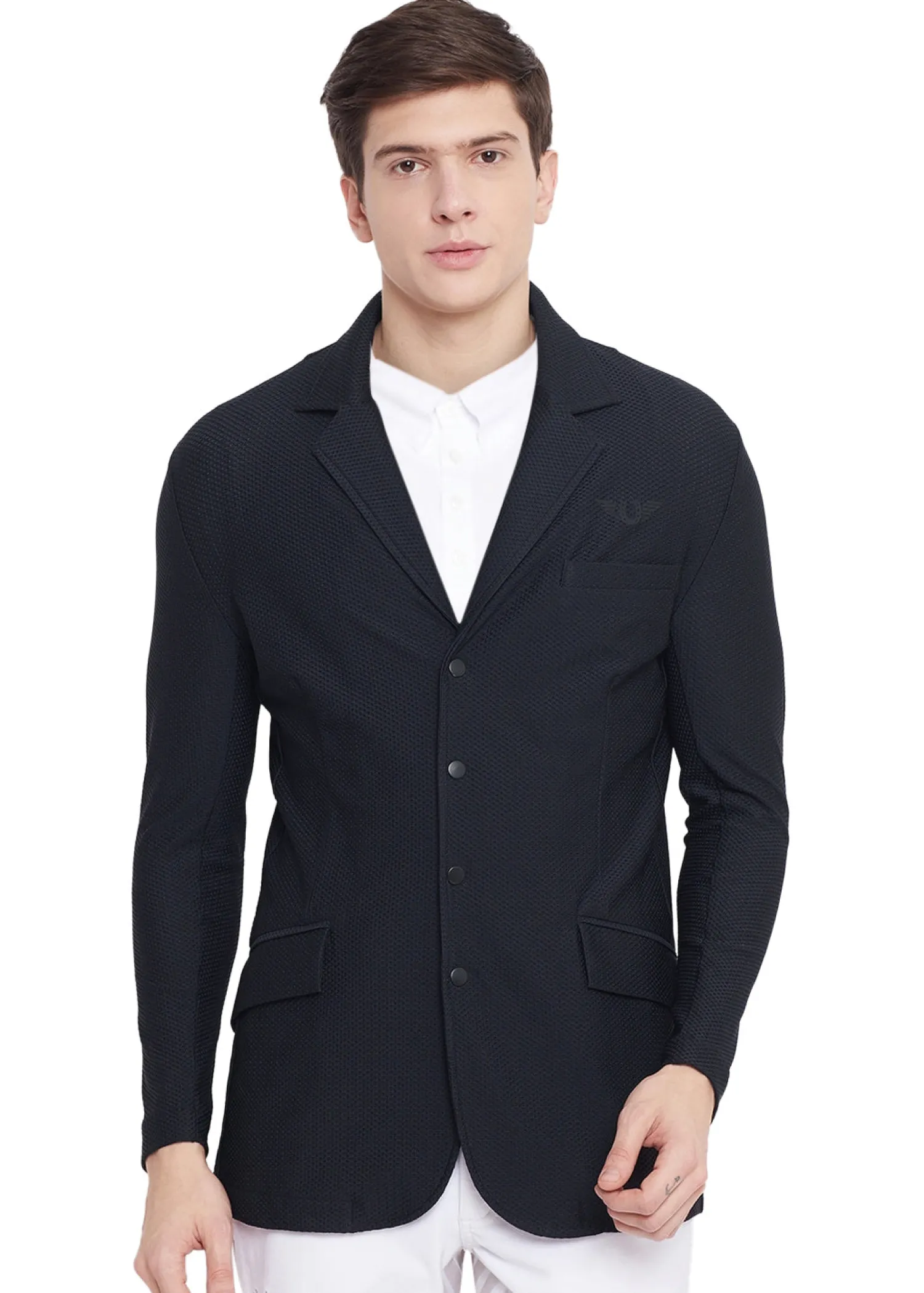Clearance JPC EQUESTRIAN TuffRider® Men’s EquiVent Show Coat Black