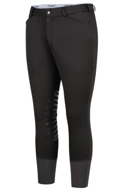Best JPC EQUESTRIAN TuffRider® Men’s Patrol Unifleece Knee-Patch Breech Black