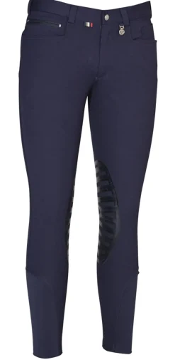 Hot JPC EQUESTRIAN TuffRider® Men’s Sawyer Silicone Knee-Patch Breech