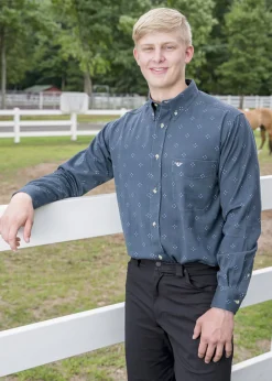 Online JPC EQUESTRIAN TuffRider® Men’s Voltage Print Work Shirt