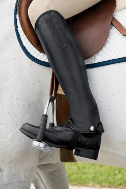 Outlet JPC EQUESTRIAN TuffRider® Micro Touch Half Chaps Black