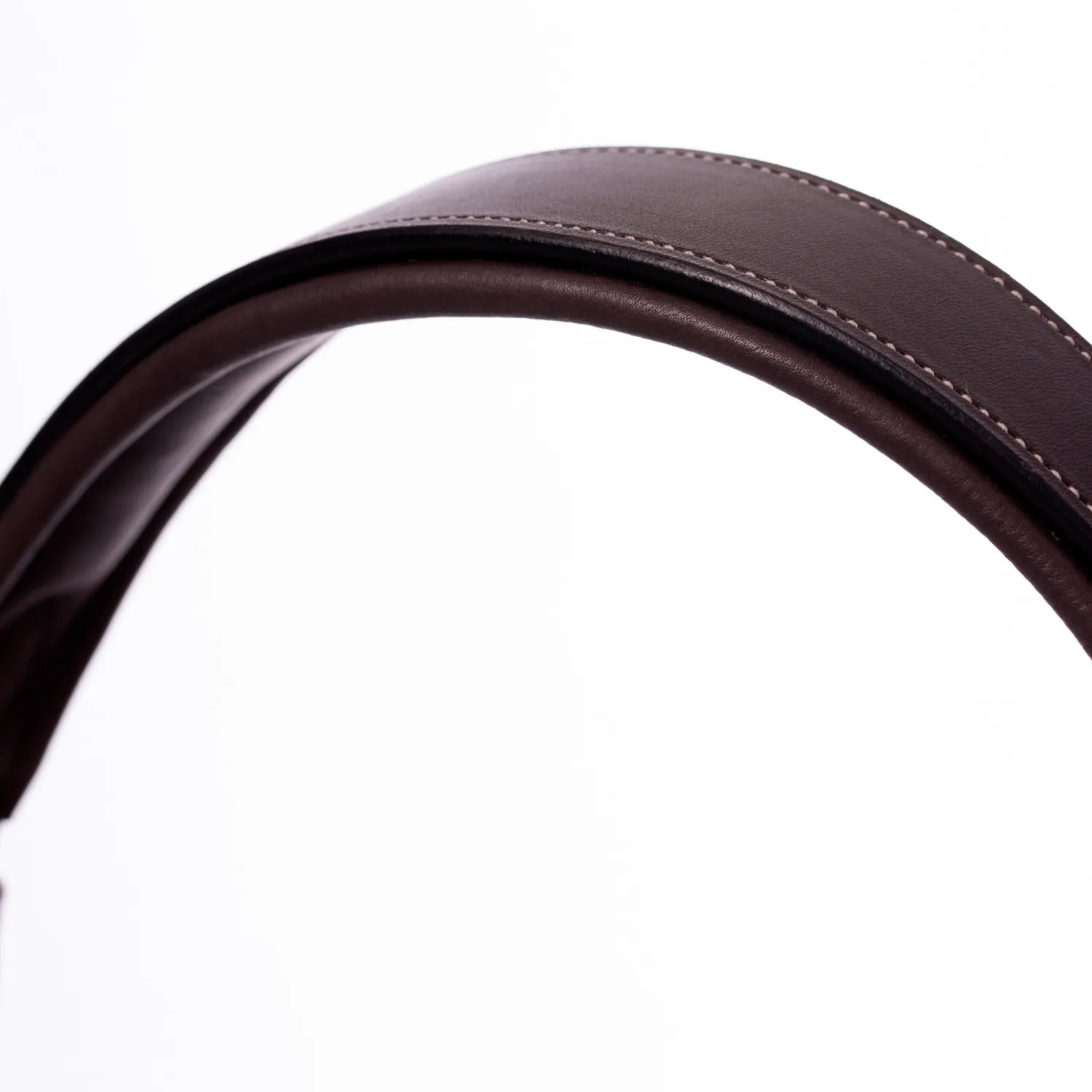 EQUINAVIA Valkyrie Pony Fancy-Stitched Hunter Bridle & Reins Chocolate Brown