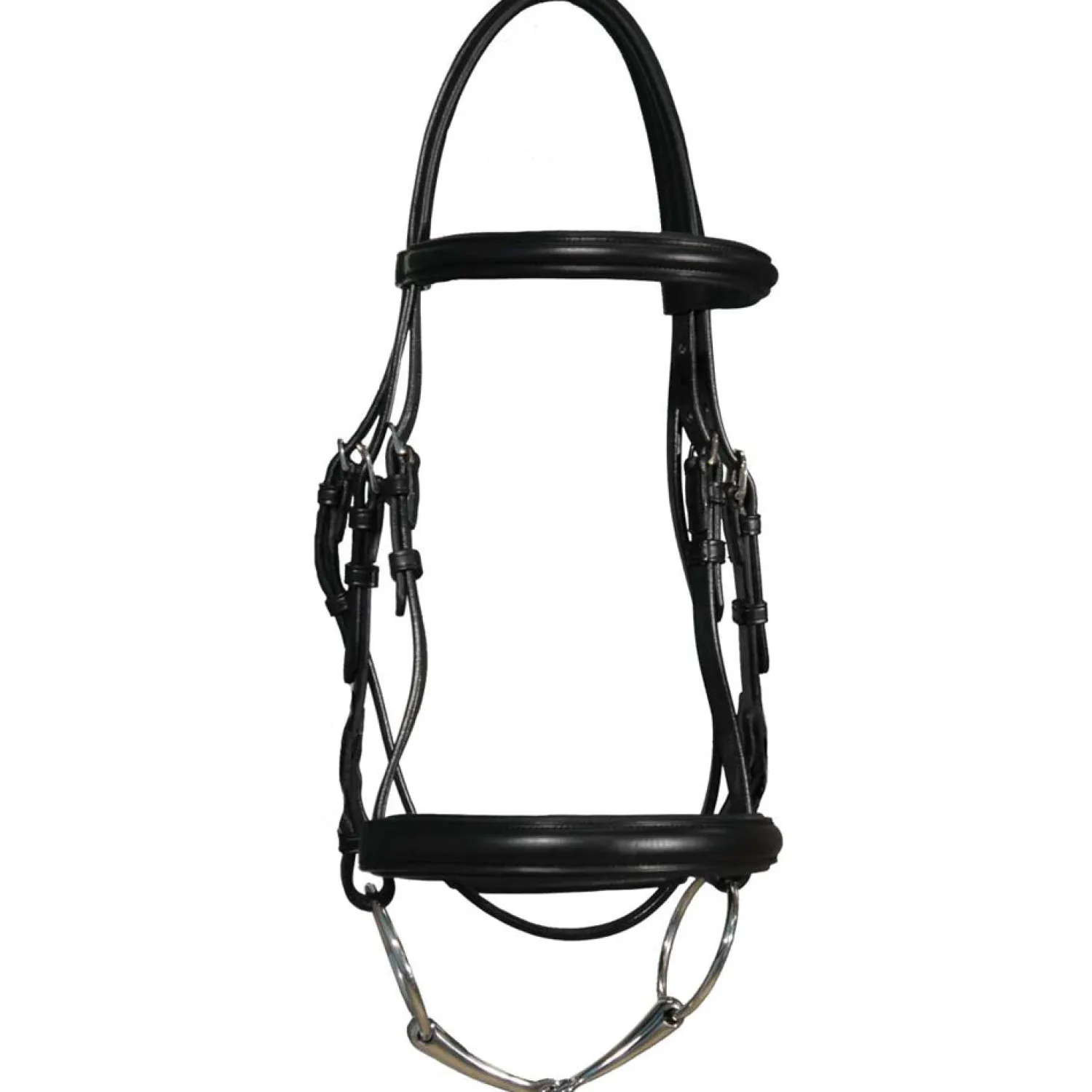 Hot WORLD EQUSTRN BRNDS Vespucci Classic Dressage Bridle Black