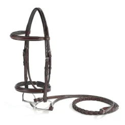 WORLD EQUSTRN BRNDS Vespucci Fancy Raised Hunter Bridle