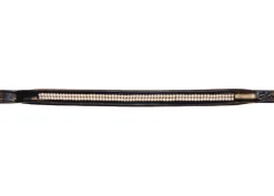 New WORLD EQUSTRN BRNDS Vespucci Petite Pearl Browband Black