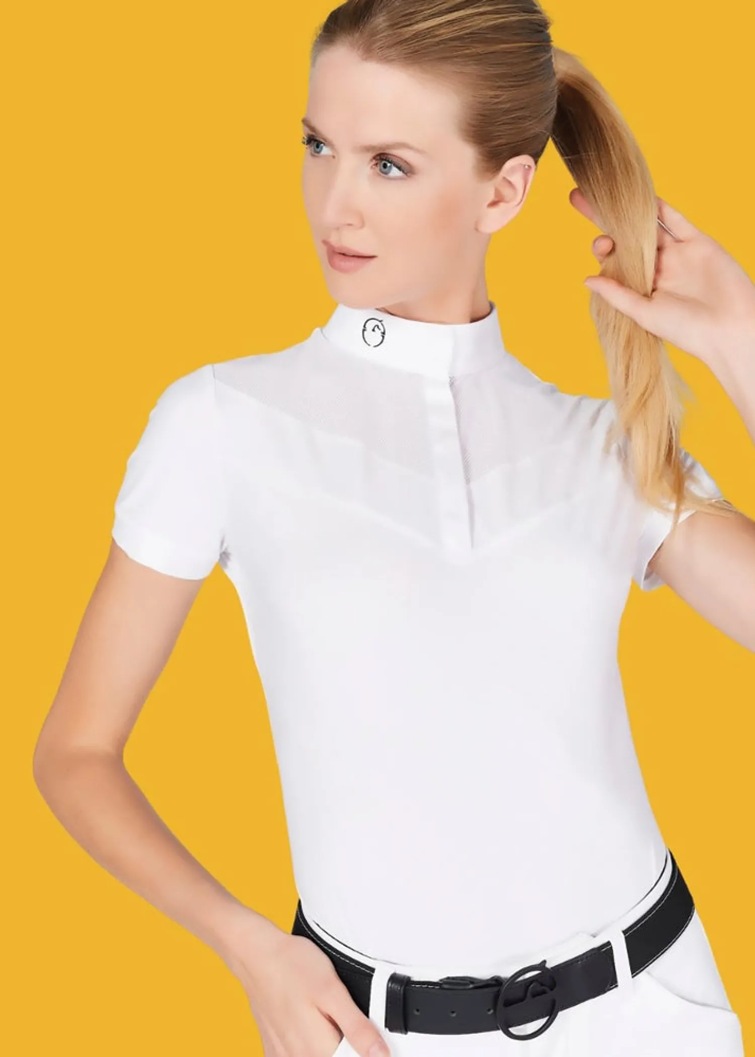 Hot VESTRUM-AMERICA Vestrum Ladies’ Simeri Short Sleeve Show Shirt Optical White
