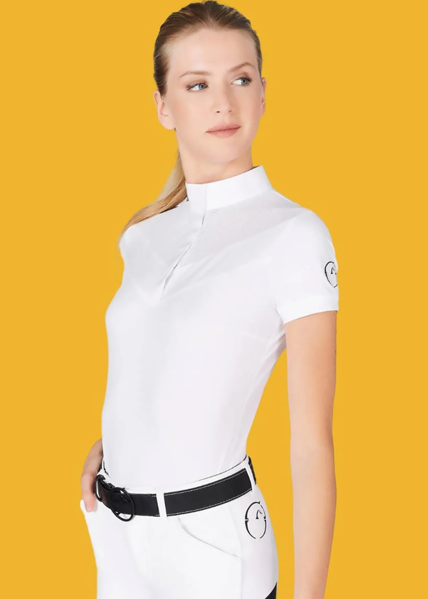 Hot VESTRUM-AMERICA Vestrum Ladies’ Simeri Short Sleeve Show Shirt Optical White