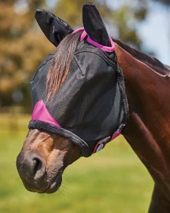 Clearance WEATHERBEETA ® ComFiTec™ Deluxe Durable Mesh Fly Mask with Ears